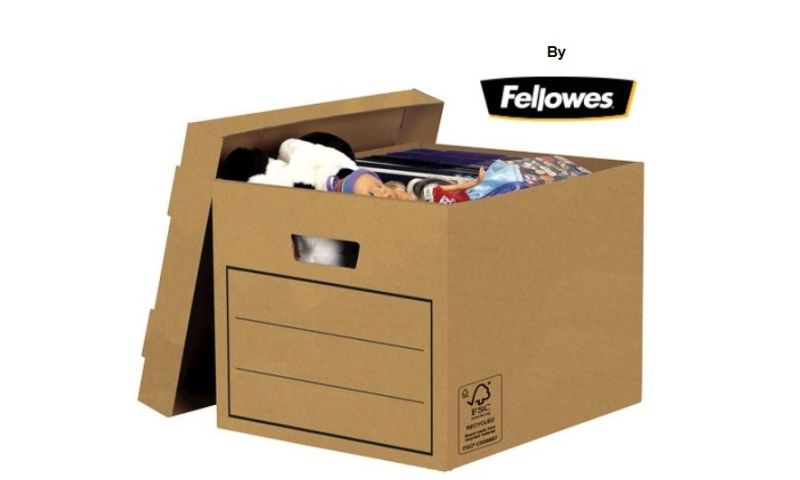 Fellowes FSC Certified 100% Recycled Budget Storage Box - (Special Offer)