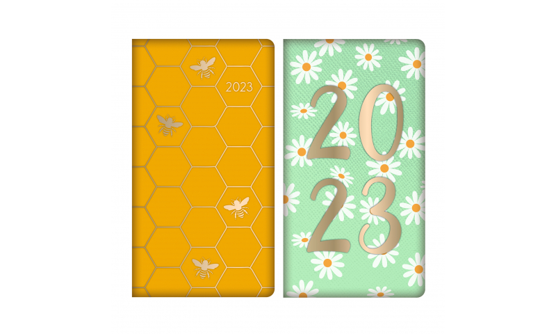 2023 Slim Fabric Diary WTV Daisy/Bee