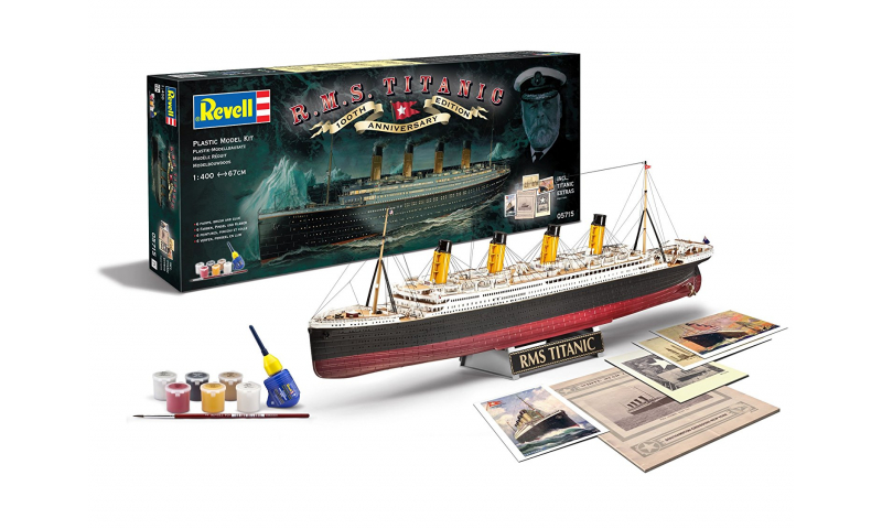 Revell Titanic 100th Anniversary Edition Set 1:400 Scale