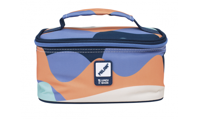 Milan Isothermic Carry Food Bag with 1 Lunch Box, THE FUN collection.