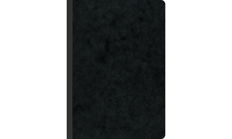 Brunnen Premium Black Clothbound DOTTED A5 Notebook.
