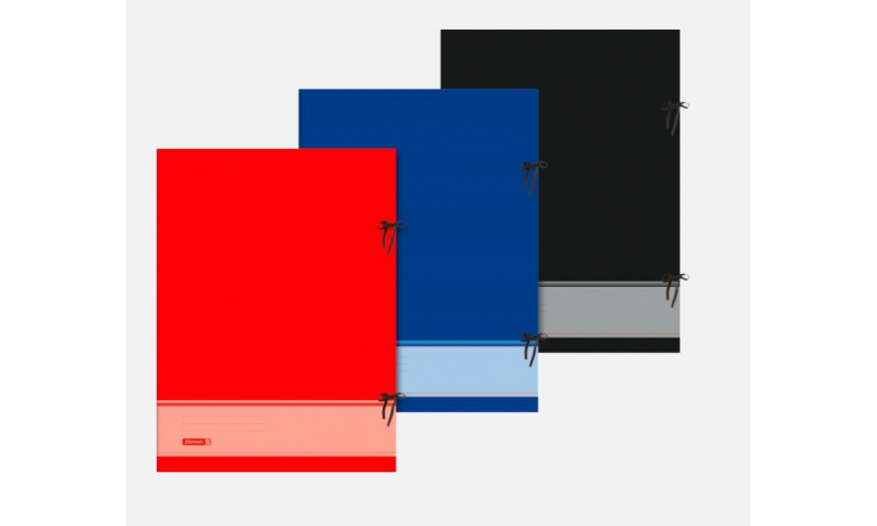 Brunnen Elasticated A2 Art Carry Folder, 3 Asstd Colours