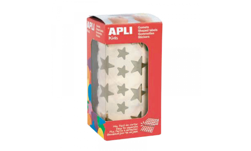 Apli Gold Star Educational Labels, Small & Large, 2360 on Roll