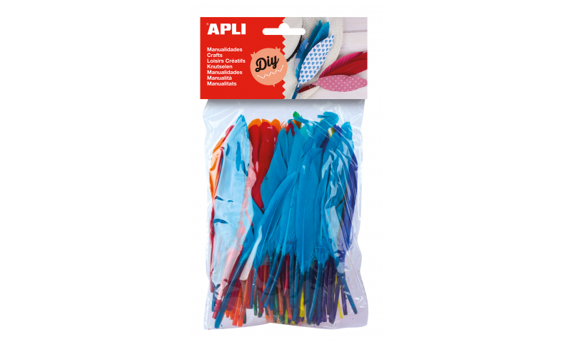 Apli Craft Feathers 100pcs