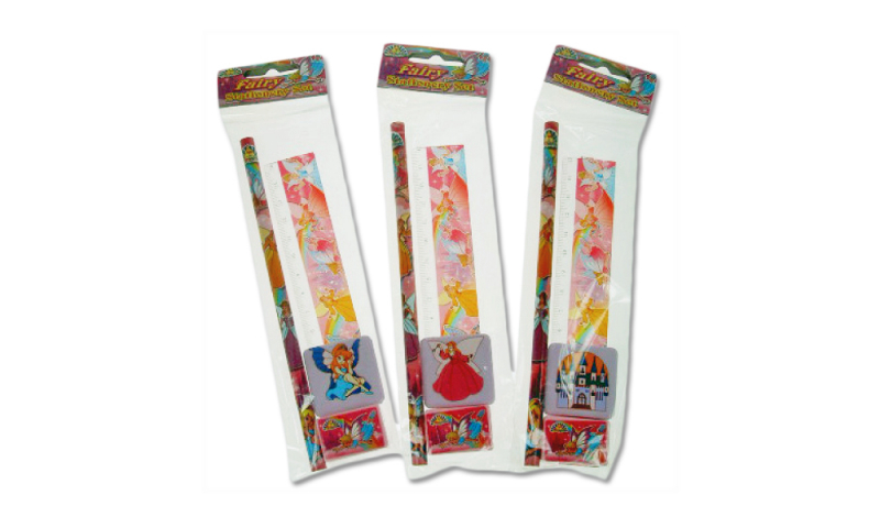 Fairy Nice 4pce Stationery Set, Hangcarded (New Lower Price for 2022)