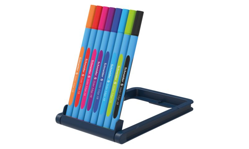 Schneider ECO Slider Edge Primary Pen XB, Case of 8 Asstd Colours