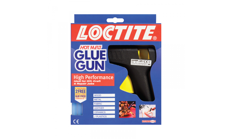 Loctite Professional Glue Gun, Takes 8" Full Strip Glue Sticks.