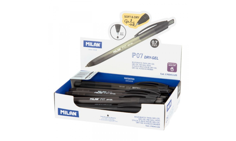 Milan Dry-Gel Smoothwriter Ball Point Pen - 4 colours to choose