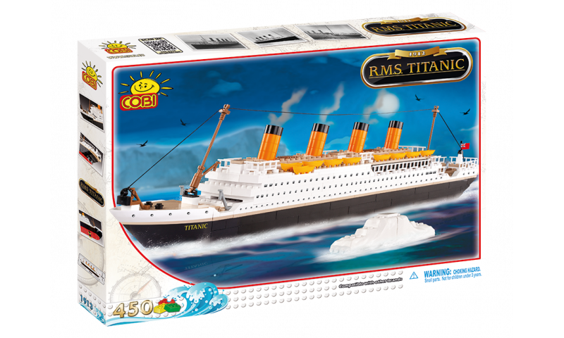 450pc Brix Titanic Model Limited Edition