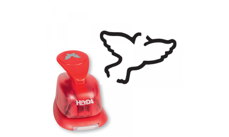 Heyda Lever Craft Punches, Dove 3D Outline
