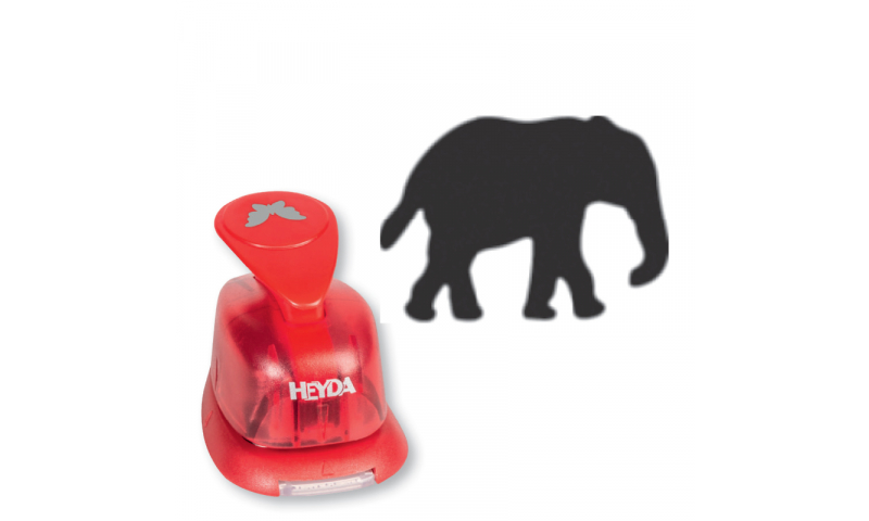Heyda Lever Craft Punches, Elephant Motif