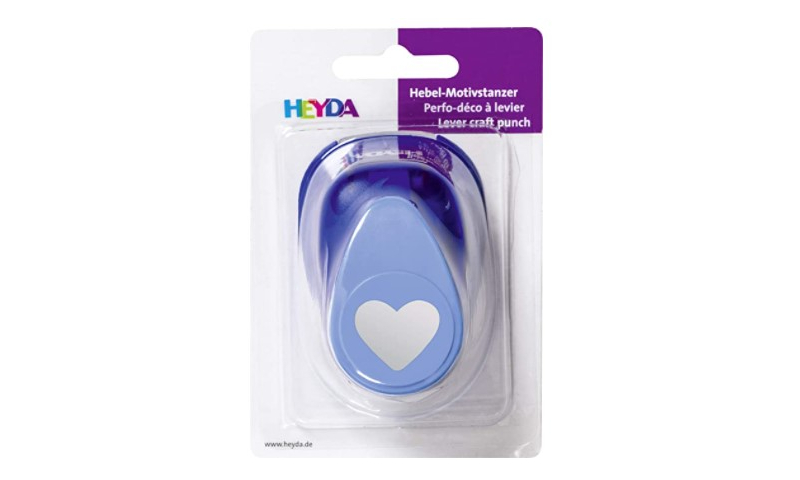 Heyda Lever Craft Punch Large Heart