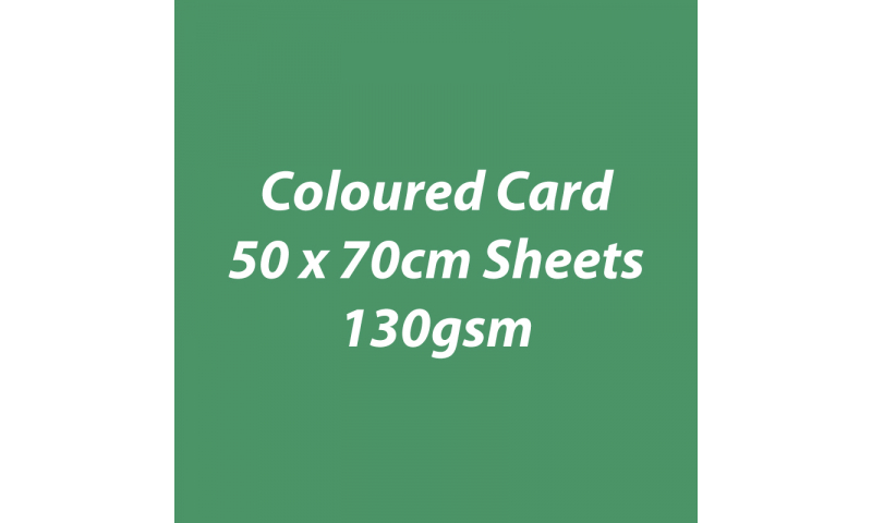 Heyda 100% Recycled Coloured Card  50x70mm 130 gsm barcoded 30 sh-Pine