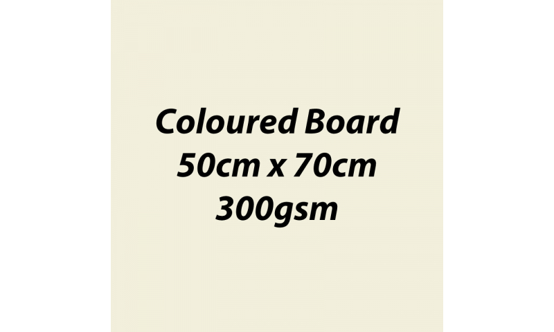 Heyda 100% Recycled Coloured Card  50x70mm 300 gsm barcoded 10 sh- Cream (New Lower Price for 2021)