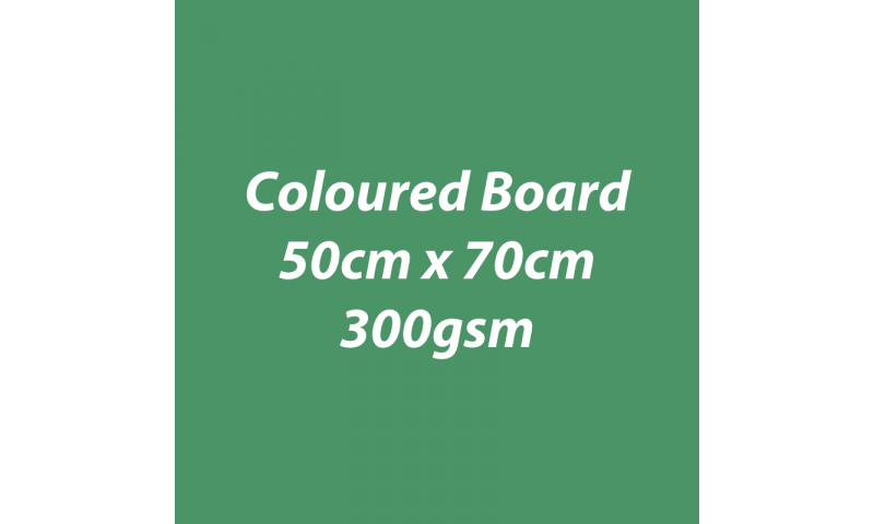 Heyda 100% Recycled Coloured Card  50x70mm 300 gsm barcoded 10 sh- Pine (New Lower Price for 2021)