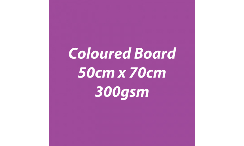 Heyda 100% Recycled Coloured Card  50x70mm 300 gsm barcoded 10 sh- Berry (New Lower Price for 2021)