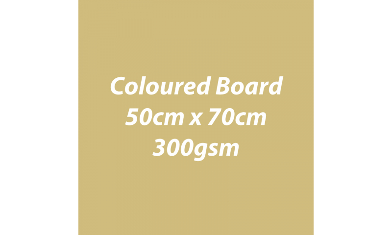 Heyda 100% Recycled Coloured Card  50x70mm 300 gsm barcoded 10 sheet -Glossy Gold