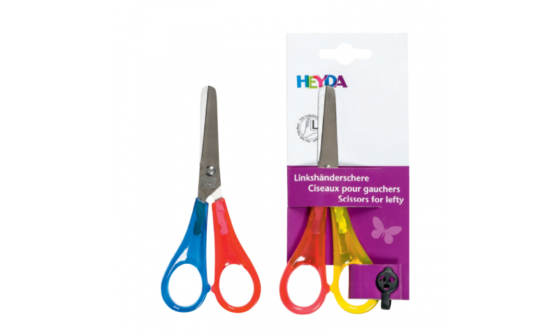 Brunnen Left Hander 13cm Scissors - Available as Round or Pointed Tip