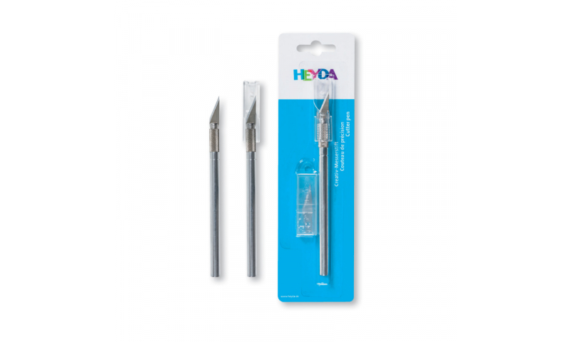 Heyda Strong Craft Knife 14.5cm with 2 replacement blades