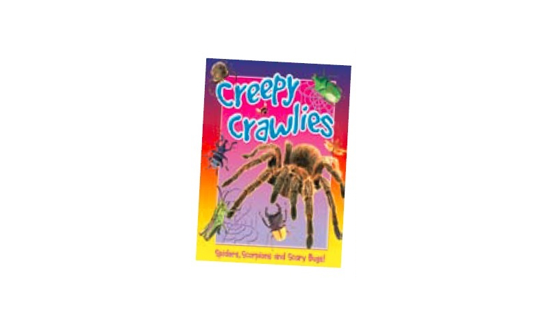Creepy Crawlies Large Hardback Book, 309x 240mm, 32 Descriptive Pages: On Special Offer