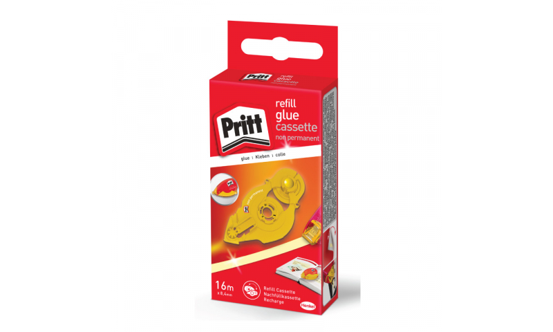 Pritt Removable Glue Roller Refill Cartridge 8.4mm x 16m