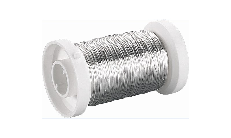 Heyda Silver Plated Wire 1.0mm x 4m