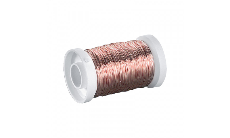 Heyda Plated Copper Crafting Wire, Spool 0.4mm x 40m
