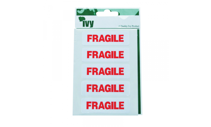 Necessities Fragile Stickers 35 Labels per pk 19x63 mm