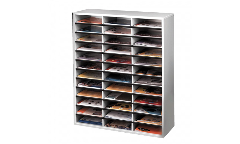Fellowes 36 Compartment Literature Organiser. (New Lower Price for 2022)