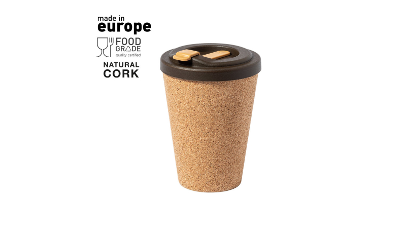 Natura Insulated Cork Takeaway Cup