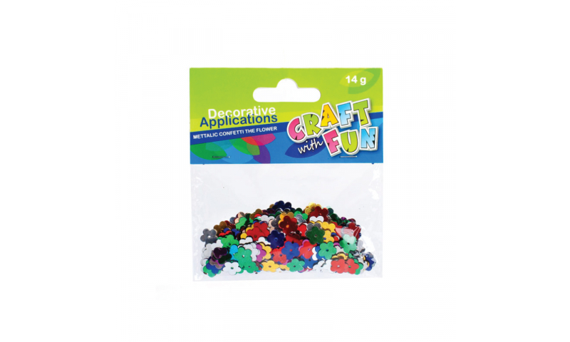 CRAFT with FUN SEQUINS FLOWERS 14G (New Lower Price for 2021)