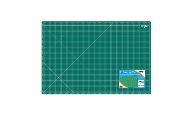 Tiger A1 Double Sided Self-healing Cutting Mat with Printed Guides. (New Lower Price for 2022)