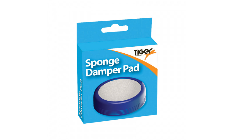 Tiger Sponge Damper Pad in Plastic Case, Hang Packed