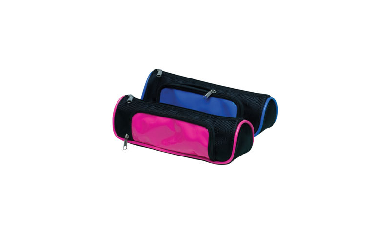 Tiger Neon Wedge 2 Tone Pencil Case, 2 Asstd (New Lower Price for 2022)