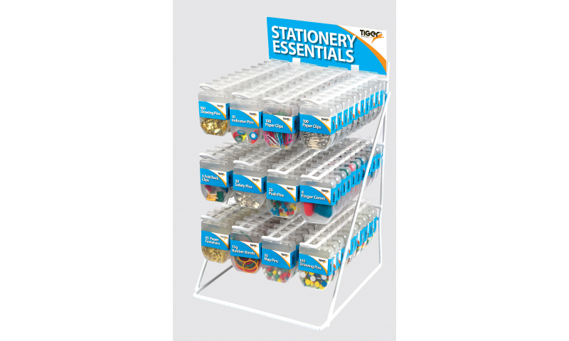 Tiger Essentials complete Display Stand, 120 Pieces
