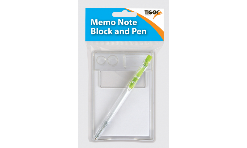 Tiger Memo Noteblock & Pen