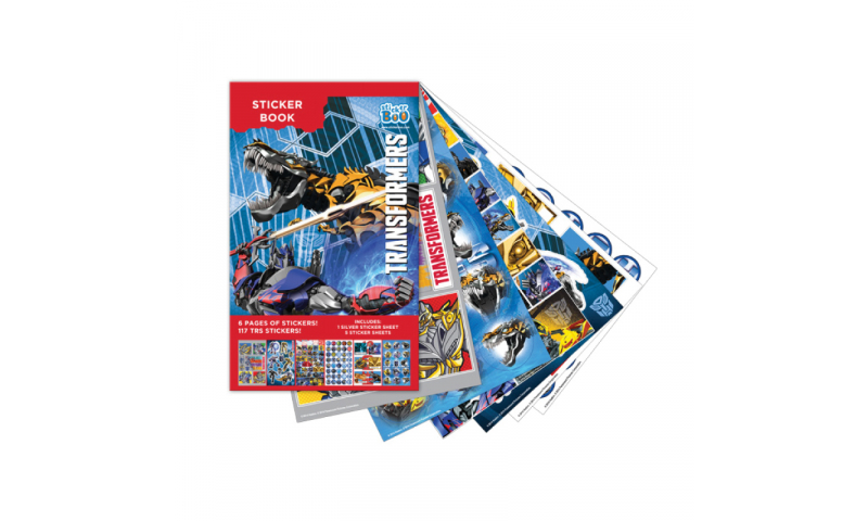 Starpak Transformers Sticker Book 6 Pages, 117 Sheets
