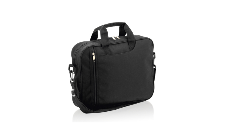 Santini Polyester laptop bag 13" Capacity, shoulder Strap, Carry Handles, Outside Pocket, 37x29x9cm