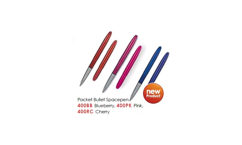 Fisher Spacepen Bullet Blueberry Lacquer, Gift Boxed.