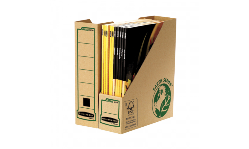 Fellowes Earth Series Magazine Files, 100% Recycled