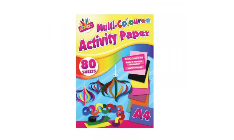 ArtBox A4 Multi Colour Activity Paper - 100 sheets
