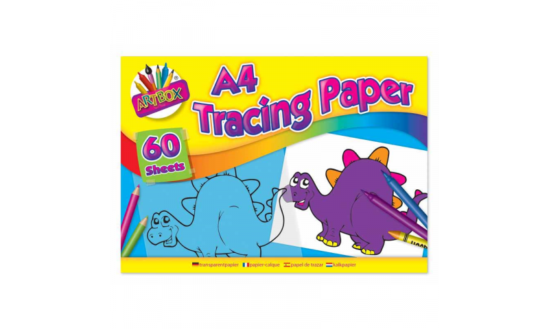 ArtBox Craft Tracing Paper, A4, 60 sheet pad. OUT OF STOCK