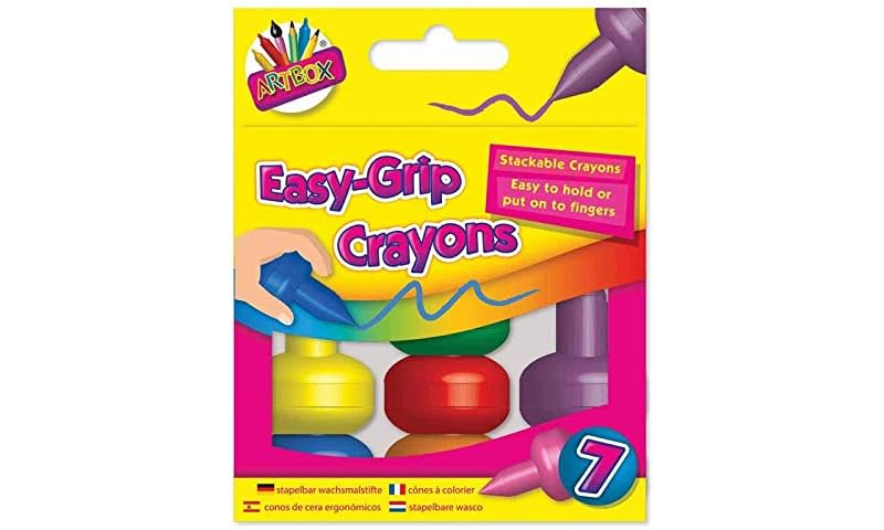 Artbox 7 Easy Grip Crayons