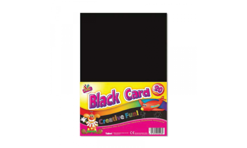 ArtBox A4 Black Activity Card 15 Pack