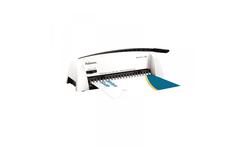 Fellowes Starlet 2 Comb Binding Machine, Binds 120 Pages & Punches 12 Pages (New Lower Price for 2021)