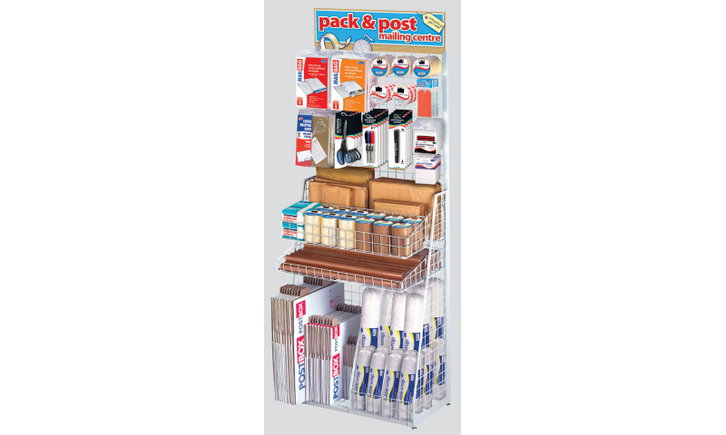 Pack & Post Stand Supplied Empty