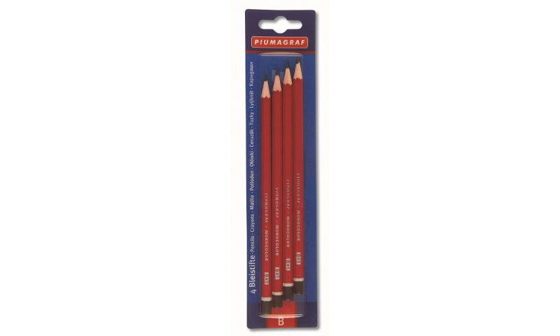Primo Deluxe Lacquered Pencil 4pk B Grade Carded: (New Lower Price for 2021)