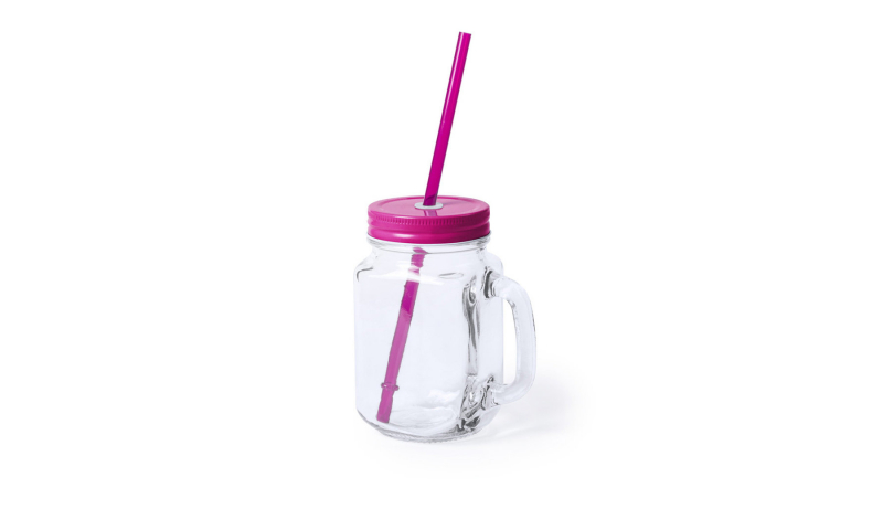 Fusion Mason Cup with Straw