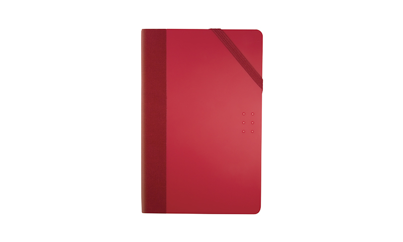 Milan Notebook A5, Plain Ivory Paper, 3 Primary Colour Covers (New Lower Price for 2022)
