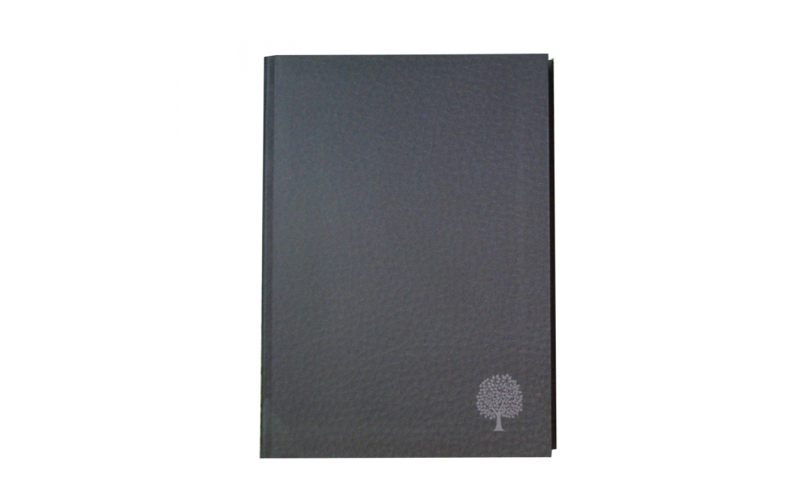 Aisling Ruled A5 Softback Velvet Finish Notebooks 160 Page Black
